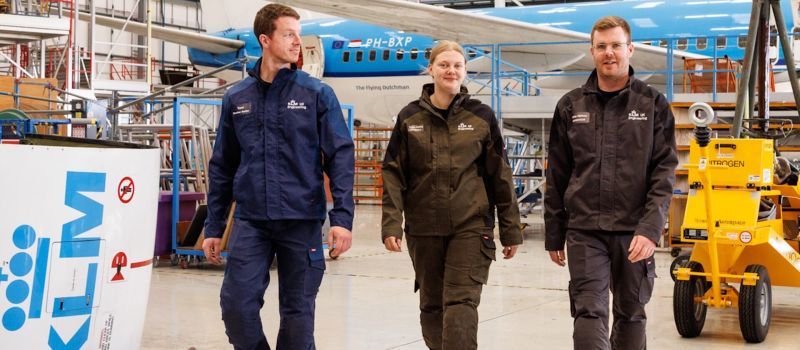KLM Engineering Team Shot