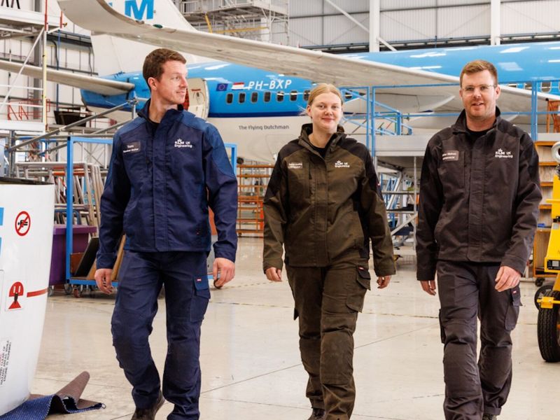 KLM Engineering Team Shot