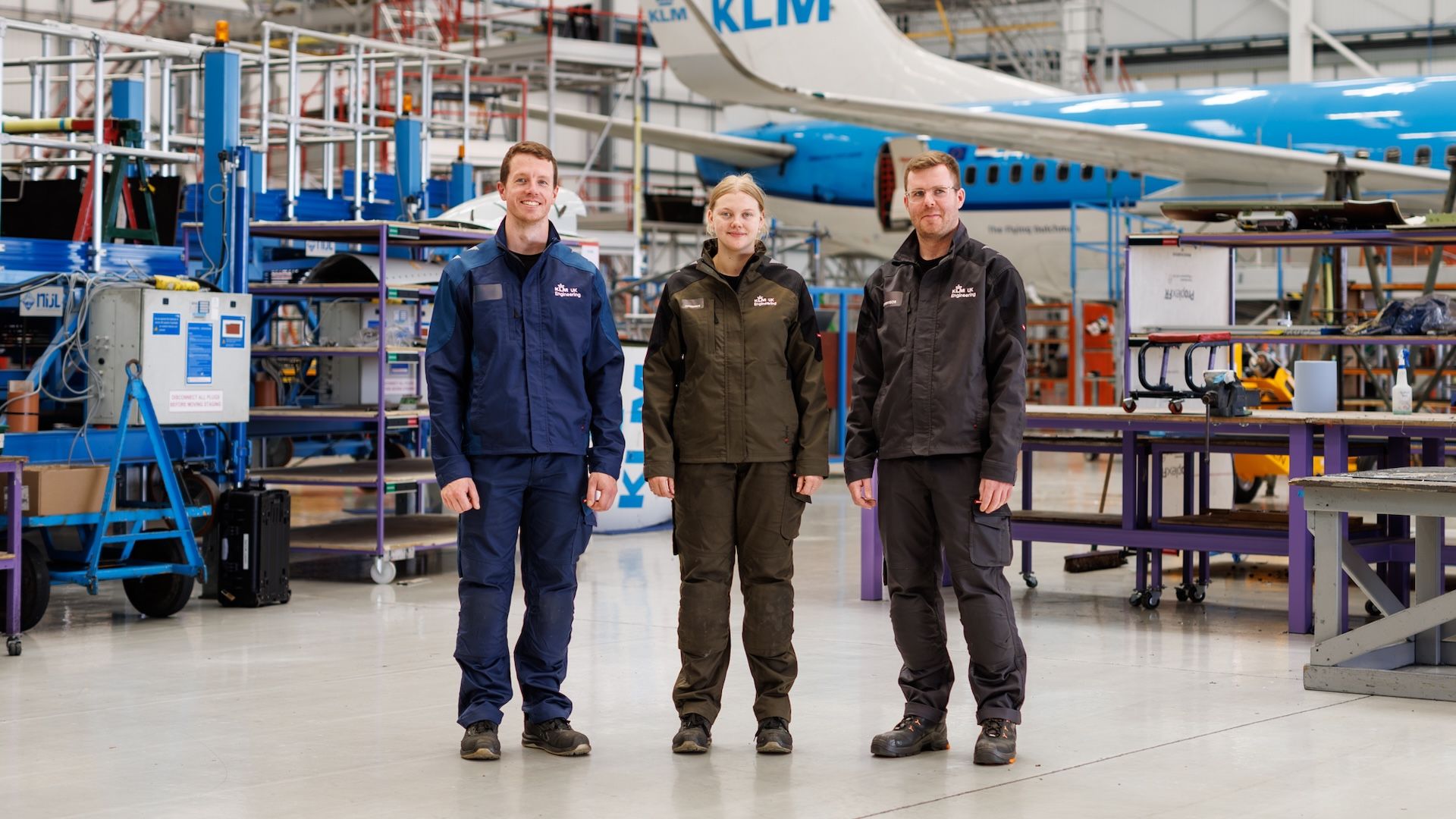 KLM UK Engineering &#8211; modern aircraft maintenance