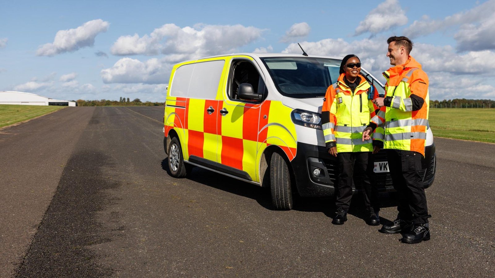 PPE Airlite Jacket - showing runway inspection