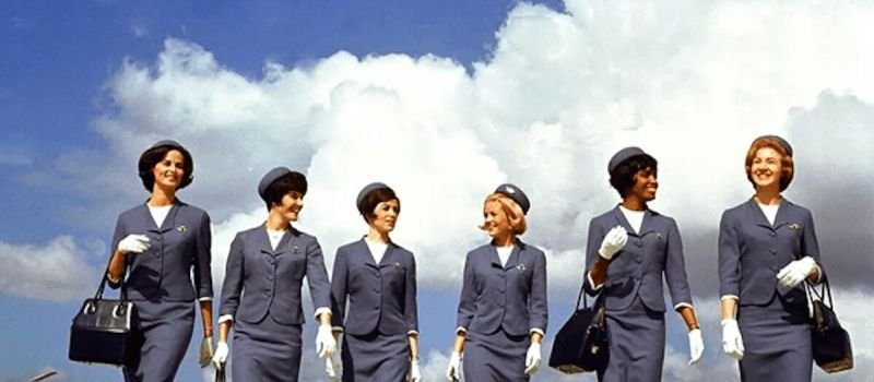 An historic airline uniform