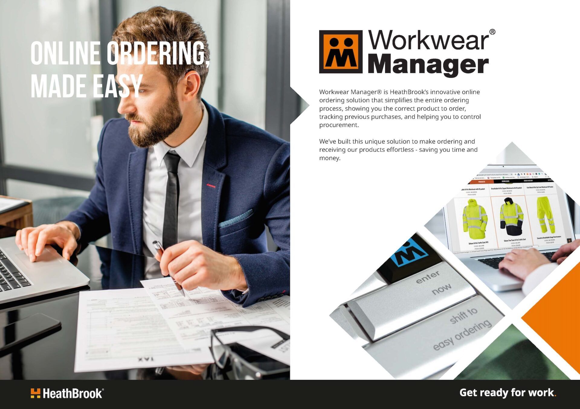 Front Page of Workwear Manager PDF