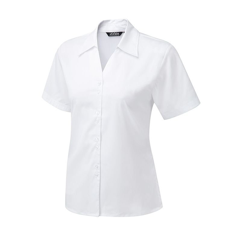Mens Wrinkle Free S/S Oxford Shirt