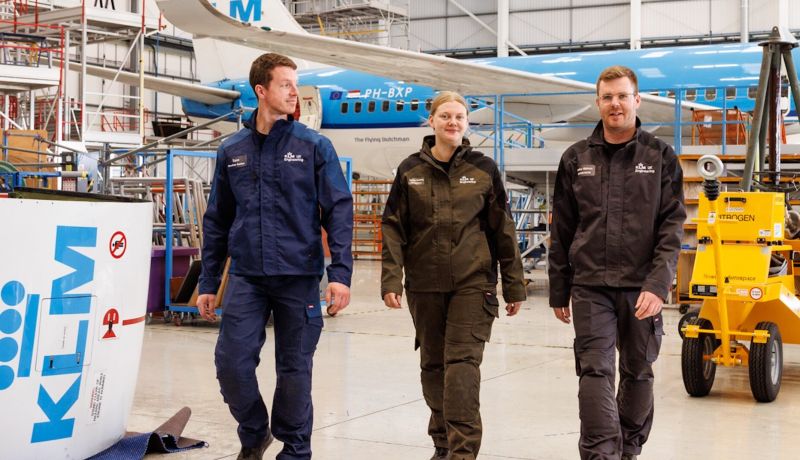 KLM Engineering Team Shot