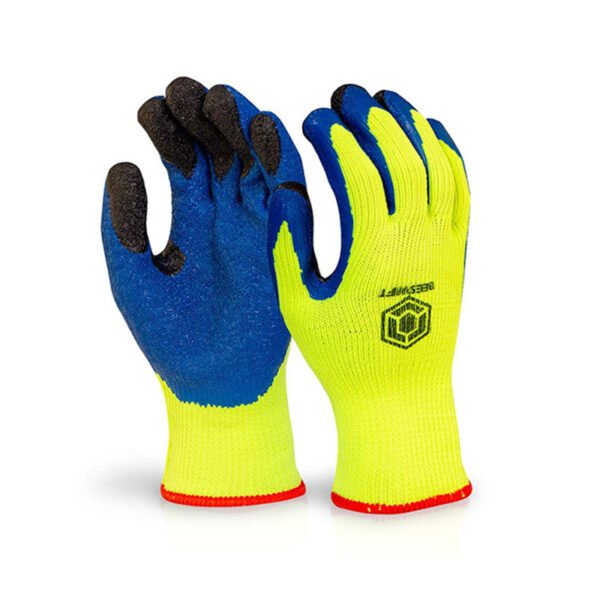 Thermal Hi-Viz Double Dip Grip Glove