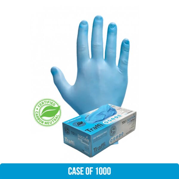 TD01 CN Biodgrd Nitrile Dispos Gloves (case1000)
