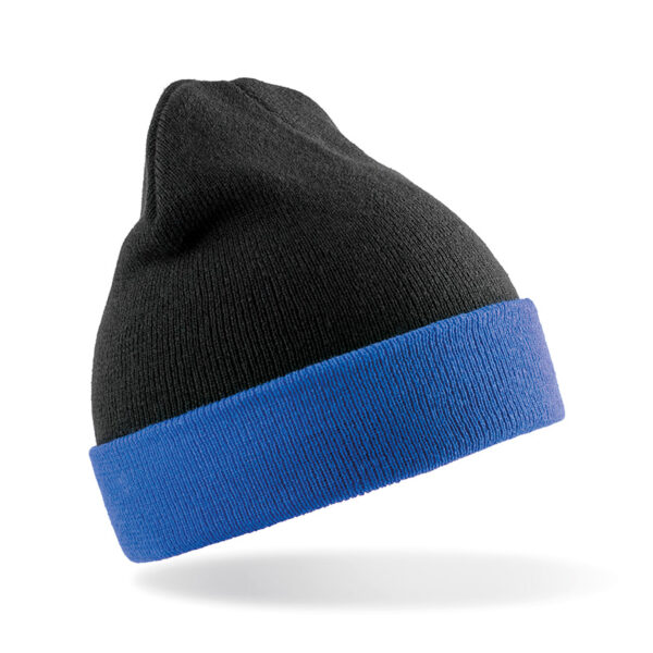 Recycled Black Compass Beanie - Image 5