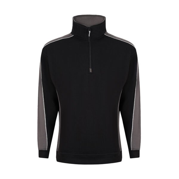 Avocet Two tone 1/4 Zip Sweatshirt - Image 2