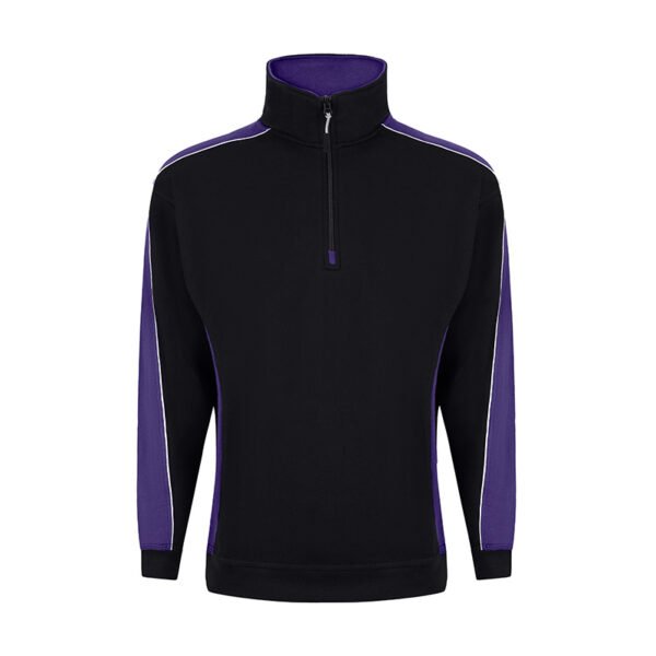 Avocet Two tone 1/4 Zip Sweatshirt - Image 4