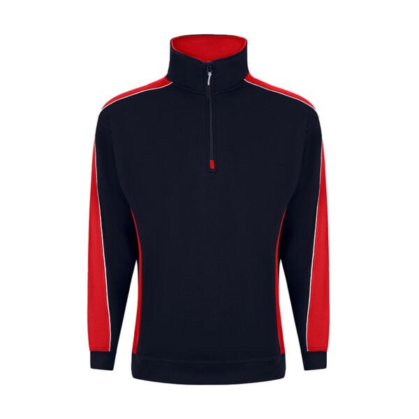 Avocet Two tone 1/4 Zip Sweatshirt - Image 11