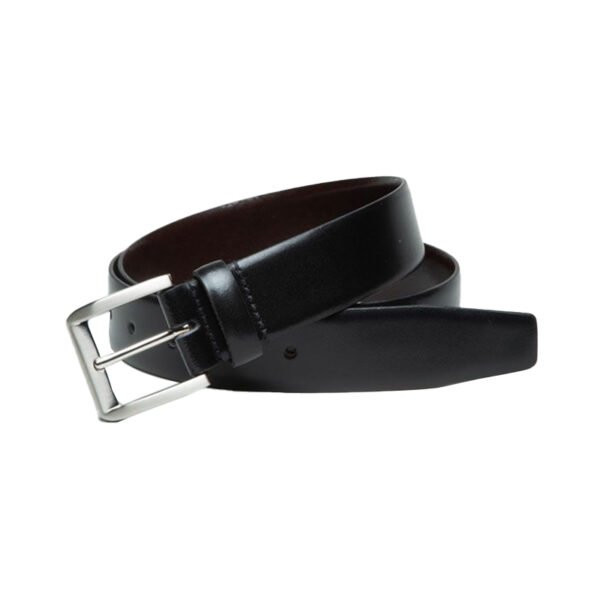 35mm Feather Edge Leather Belt