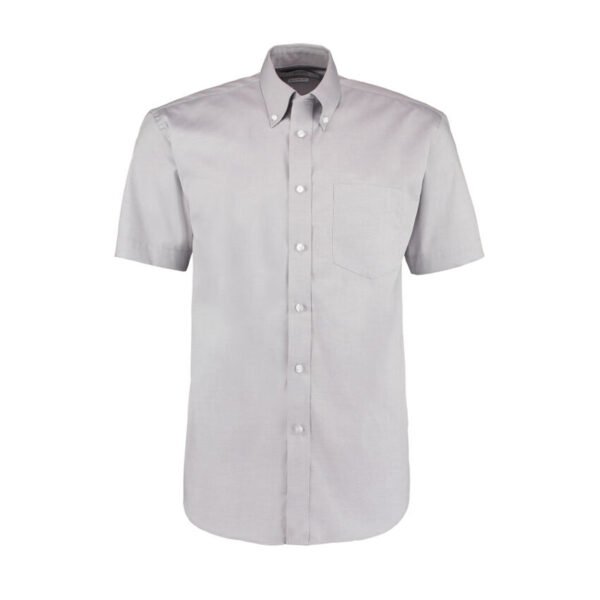 Deluxe Mens Oxford Shirt Short Sleeve