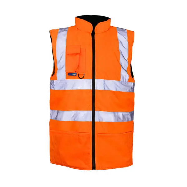 Hi-Vis Reversible Bodywarmer - Image 2