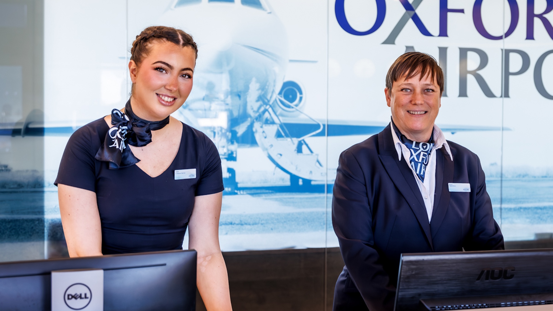 Staff at London Oxford Airport